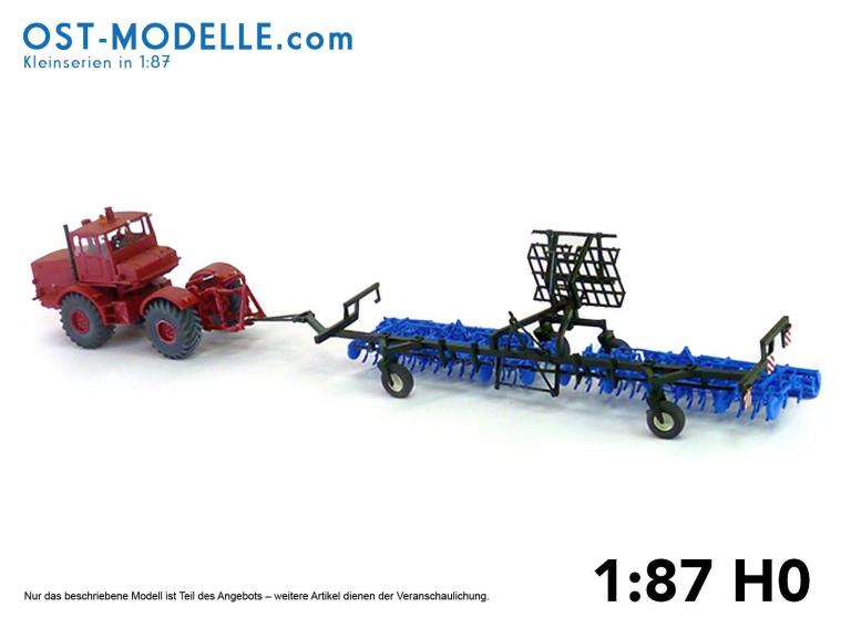 Preview: Set K-700 rot + Koppelwagen T890-A01 2-Feingrubber B231 Transportstellung